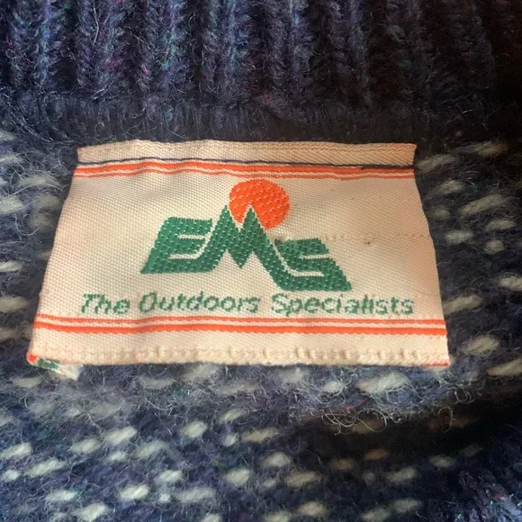 Vintage EMS Ski Sweater m-l - Picture 2 of 6